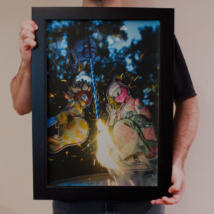 Summer Fireworks 2026, Sparkler Watching Poster 13"W x 19"H