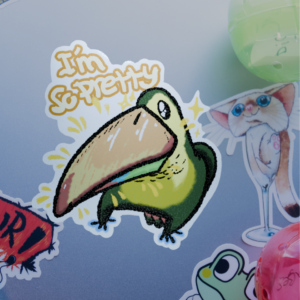 Pretty Burb 3" Sticker